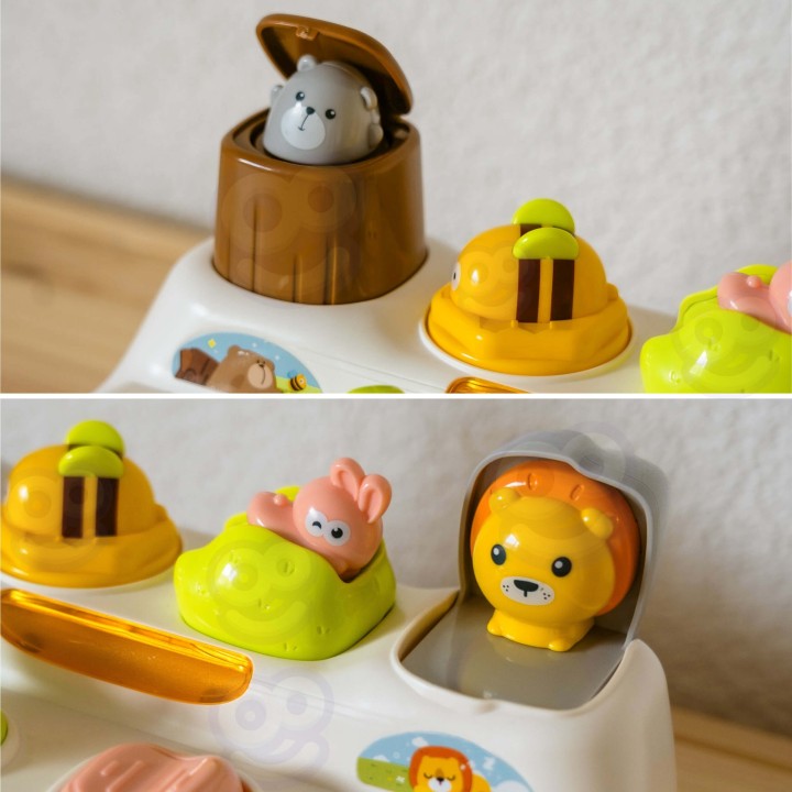 WOOPIE Educational Toy ZOO Popup - Interactive Panel
