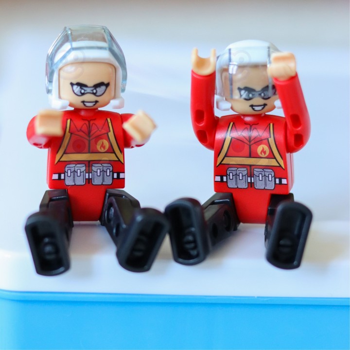 WOOPIE Creator City Construction Set: Fire Station 3-in-1