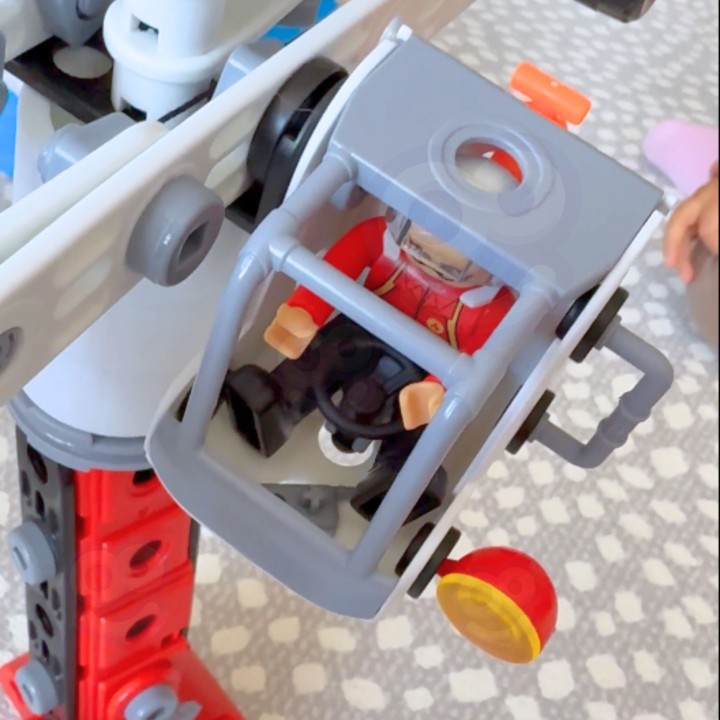 WOOPIE Creator City Construction Set: Fire Station 3-in-1