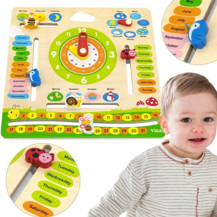 VIGA Educational Calendar - Learning English for Children