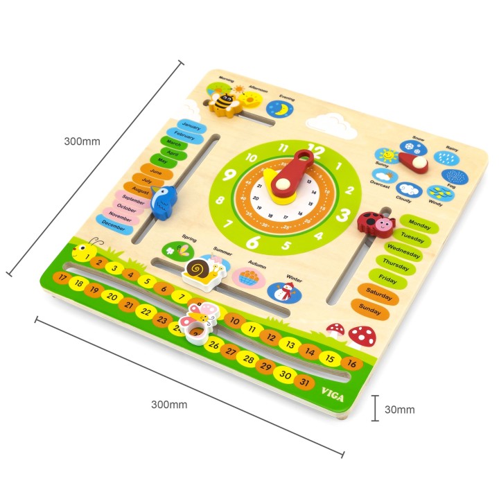VIGA Educational Calendar - Learning English for Children