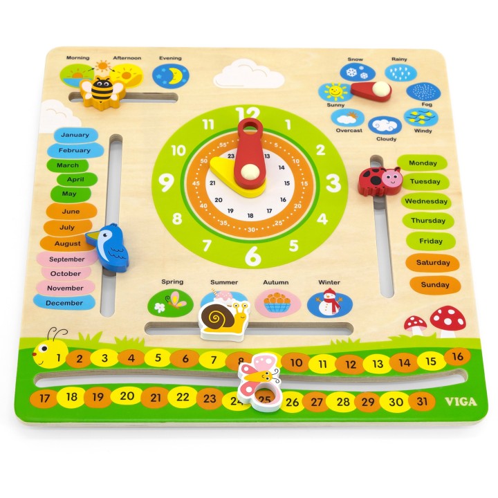 VIGA Educational Calendar - Learning English for Children
