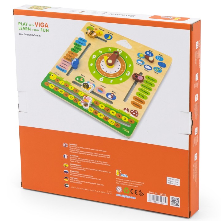 VIGA Educational Calendar - Learning English for Children