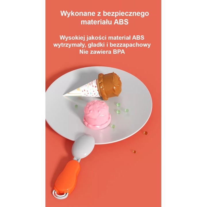 Zestaw Lodziarnia w Plecaku 2w1 Woopie - Zabawki Kreatywne