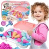 WOOPIE Kinetic Sand Set Ice Cream in a Suitcase 1kg + Accessories