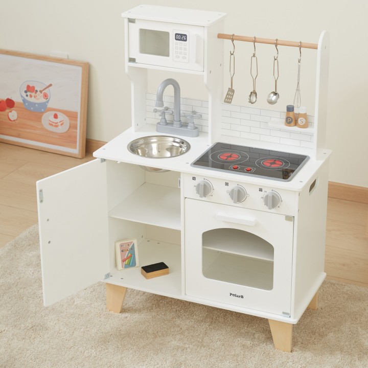 Viga wooden kitchen for children - creative fun and cooking lessons
