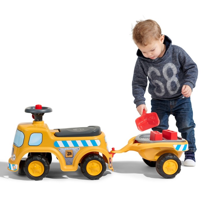 JCB Construction Truck with Trailer 1-3 Years Falk Ride-on