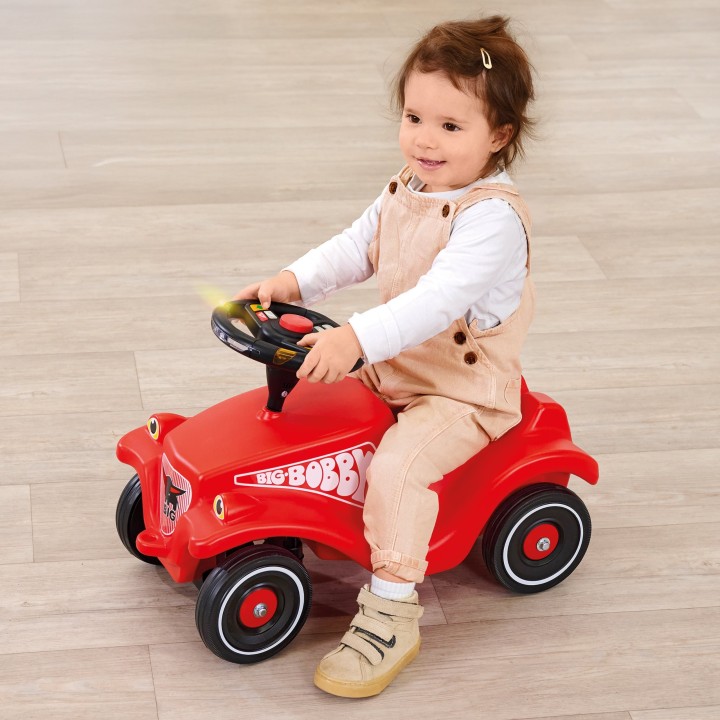 BIG Bobby Car Racing – steering wheel with light and sound effects