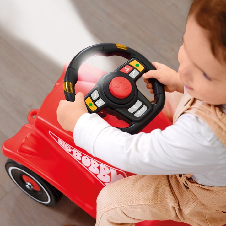 BIG Bobby Car Racing – steering wheel with light and sound effects