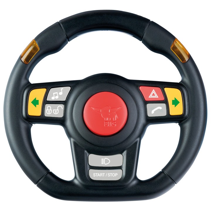 BIG Bobby Car Racing – steering wheel with light and sound effects