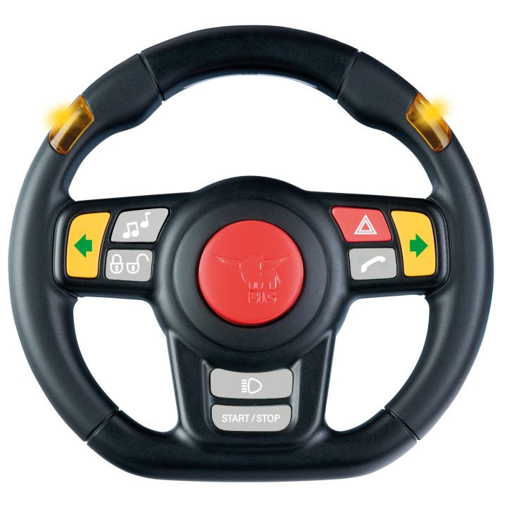 BIG Bobby Car Racing – steering wheel with light and sound effects