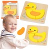 VIGA Wooden Puzzle - Cute Duck