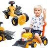 FALK Komatsu Ride-on Tractor Excavator with Bucket and Horn 1-3 Years