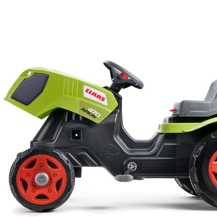 FALK Traktor na Pedały Claas Arion 470 z Przyczepą i Maską 2-6 Lat
