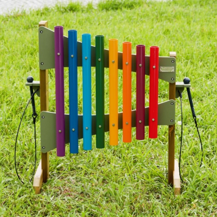 Rury Dźwiękowe Masterkidz - Kolorowy Instrument i Muzyczny Plac Zabaw