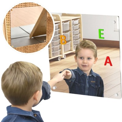 Lustro Magnetyczne Masterkidz - Sensoryczna Tablica i Nauka Dla Dzieci