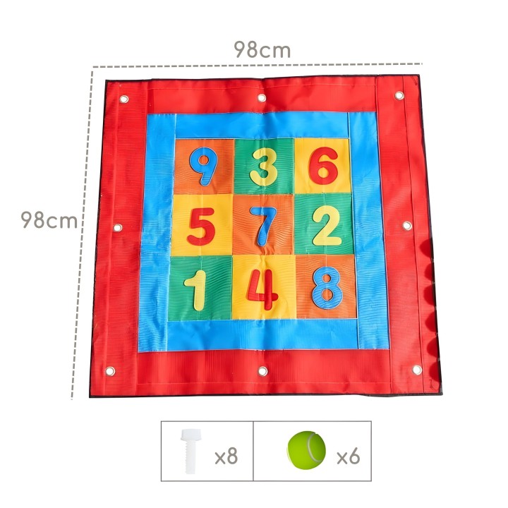 Masterkidz - Giant STEM Shield with Velcro Numbers 98cm