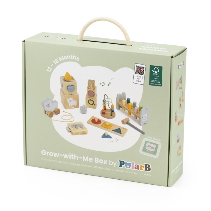 Motion Masters (12-18M) Viga - wooden motor kit for children!
