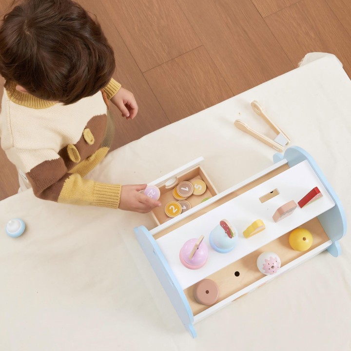 Wooden Ice Cream Parlor Viga Ice Cream Shop - Development and Fun for Children!