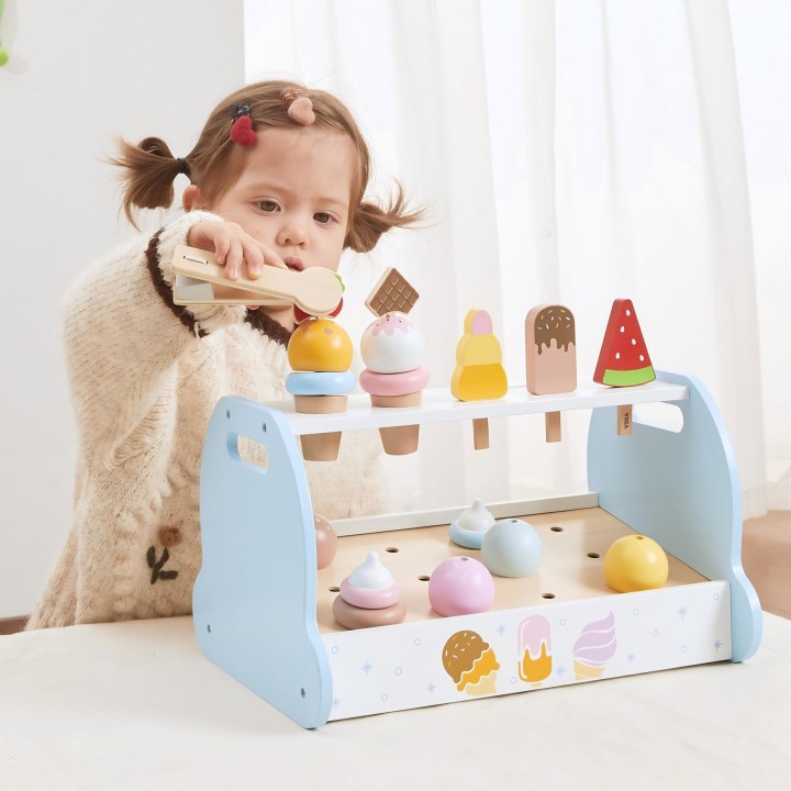 Wooden Ice Cream Parlor Viga Ice Cream Shop - Development and Fun for Children!