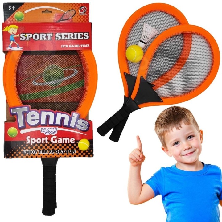 Woopie Tennis and Badminton Set 4 Pieces - Shop