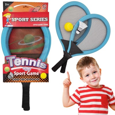 WOOPIE Tennis Badminton Rackets for Kids + Shuttlecock