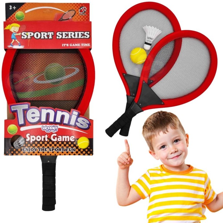 WOOPIE Tennis and Badminton Racket Set - Sports Toy
