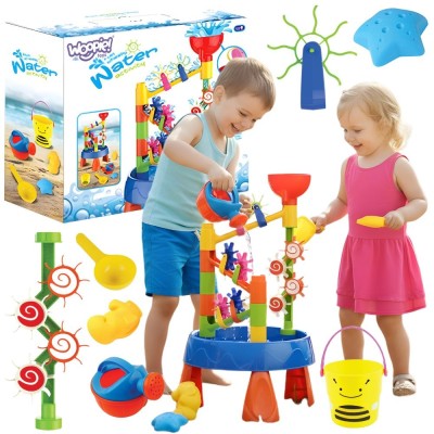 WOOPIE 2-in-1 Water Table, 5-piece Waterfall – Outdoor Toy