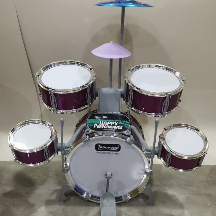 WOOPIE Drums for Kids - 5 Drums and Cymbal