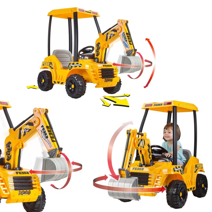Koparka Elektryczna Super Digger 12V Feber - Nowa Bateria LT