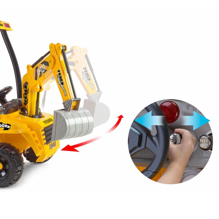 Koparka Elektryczna Super Digger 12V Feber - Nowa Bateria LT