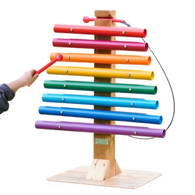 Tęczowa Wieża Muzyczna Masterkidz - Duże Cymbałki Ogrodowe Dla Dzieci!