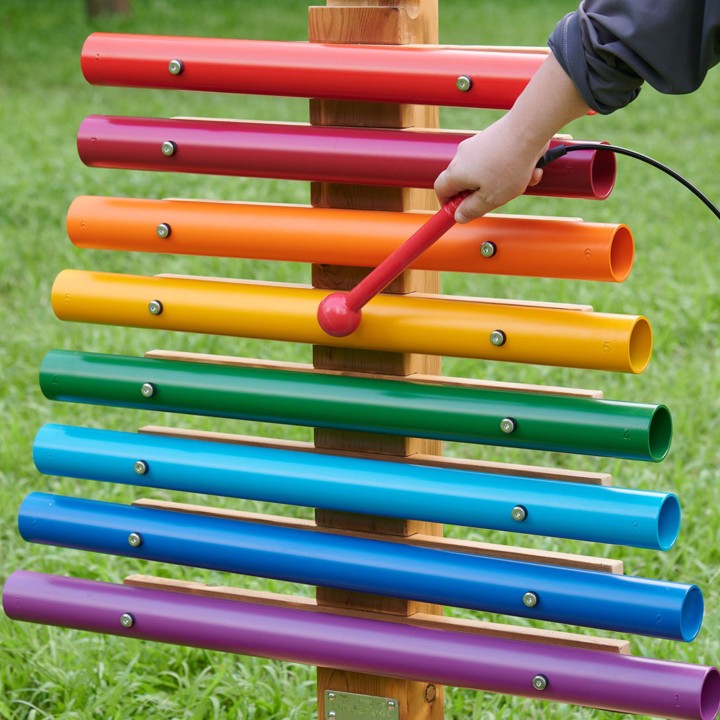 Masterkidz Rainbow Music Tower - Large Garden Xylophones For Kids!