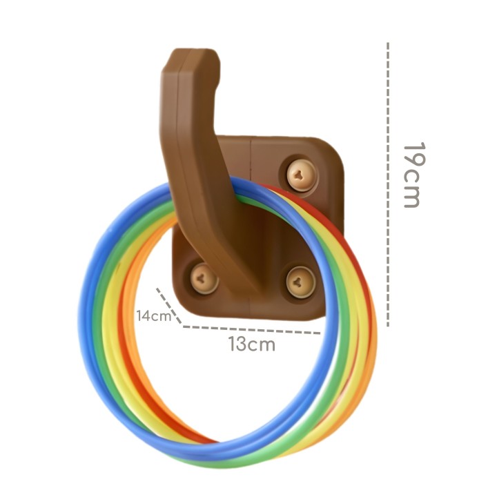 Masterkidz Ring Play and Learning Set develops accuracy and coordination