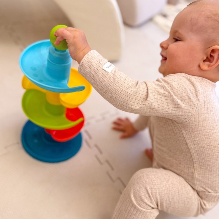 WOOPIE BABY Ball Track Spiral + 3 Balls - Toy for Children