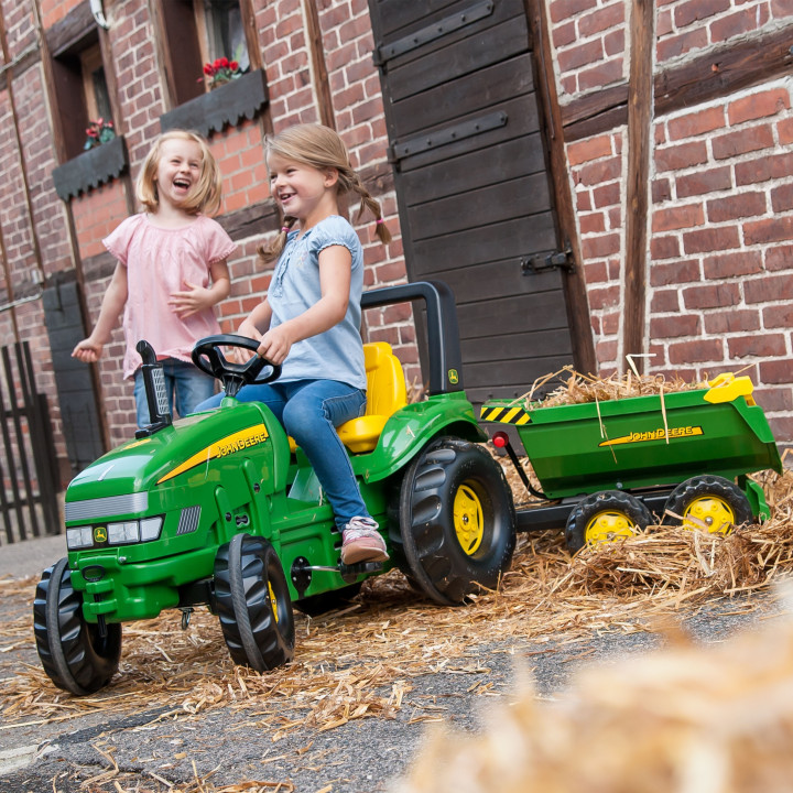 Rolly Toys rollyHalfpipe John Deere Tipper Trailer