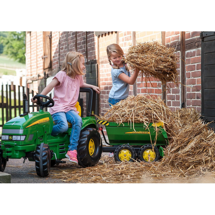 Rolly Toys rollyHalfpipe John Deere Tipper Trailer