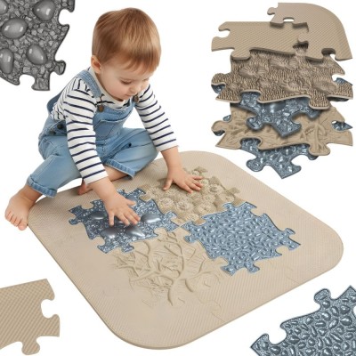 Zestaw Mat Sensorycznych Ortopedyczne Puzzle SPA WOOPIE - Zdrowe Stopy