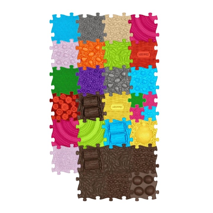 WOOPIE Royal Puzzle Orthopedic Sensory Mat 26 pieces + 4 small ones