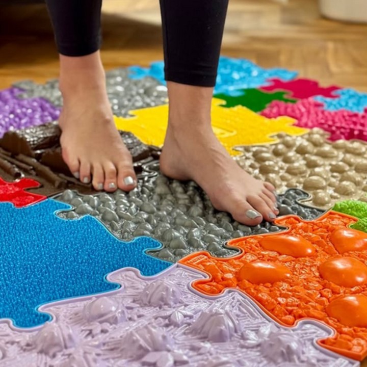 WOOPIE Royal Puzzle Orthopedic Sensory Mat 26 pieces + 4 small ones