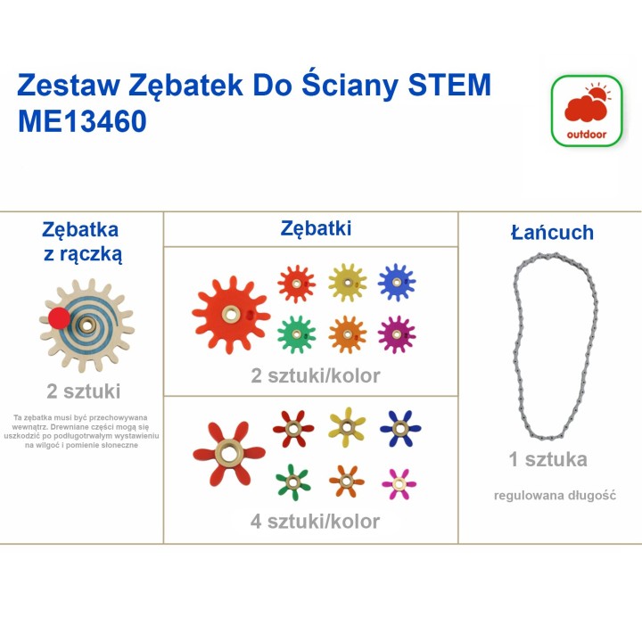 MASTERKIDZ - Modular STEM Wall Board Educational Set 120x80