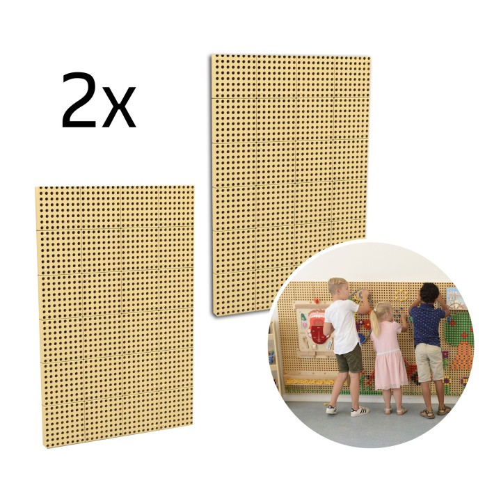 MASTERKIDZ- Modułowa Tablica Ścienna STEM Zestaw Edukacyjny 120x80
