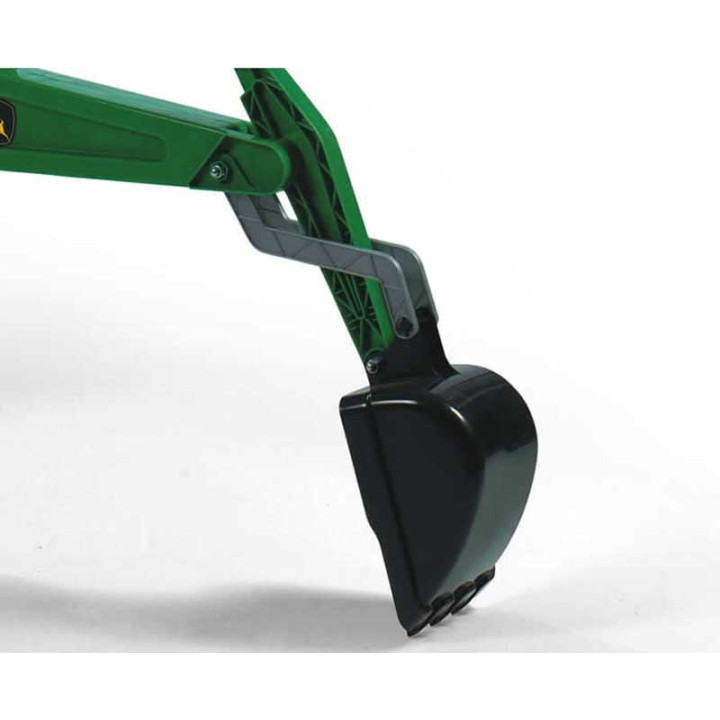 John Deere RollyBackhoe - Rolly Toys Backhoe with Attachable Bucket