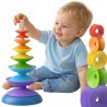 WOOPIE BABY Colorful Tower Puzzle Pyramid Educational 18m+
