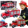 WOOPIE Fire Truck Water Sound Light 1:14