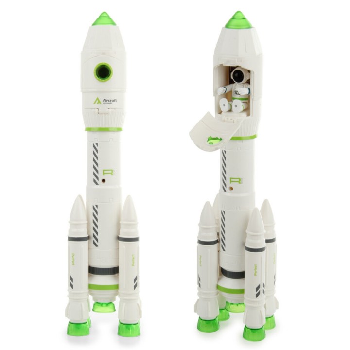 Interactive Space Rocket with Smoke Effect and Sound - Woopie
