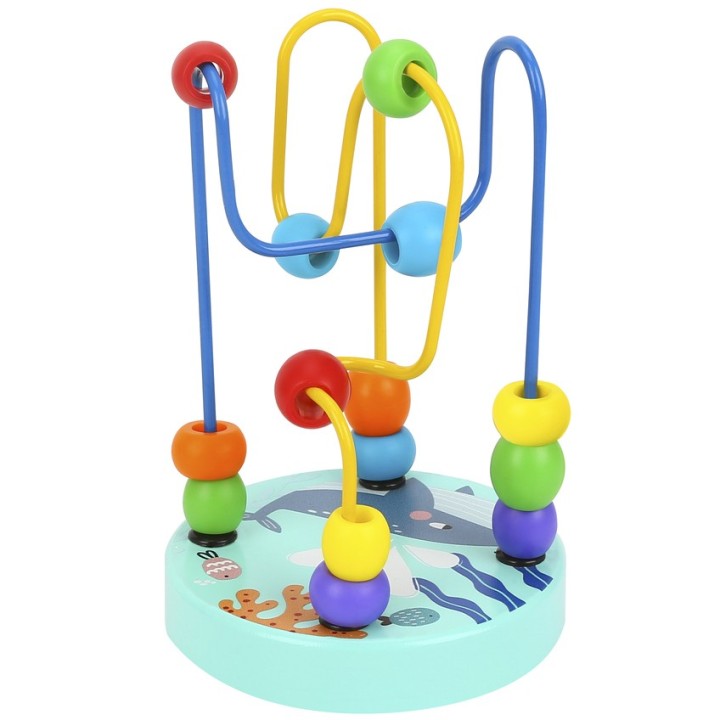 TOOKY TOY Wooden Motor Loop - Educational Intertwining