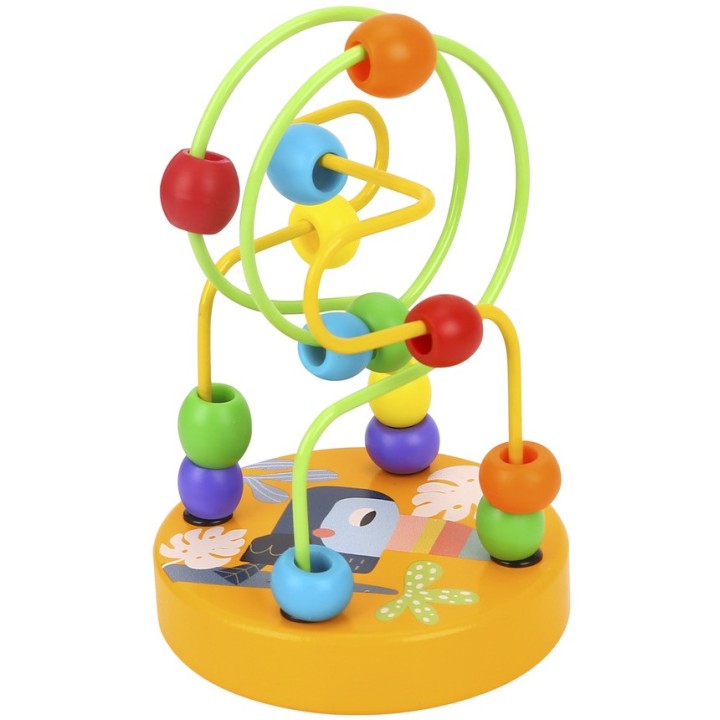 TOOKY TOY Wooden Motor Loop - Educational Intertwining