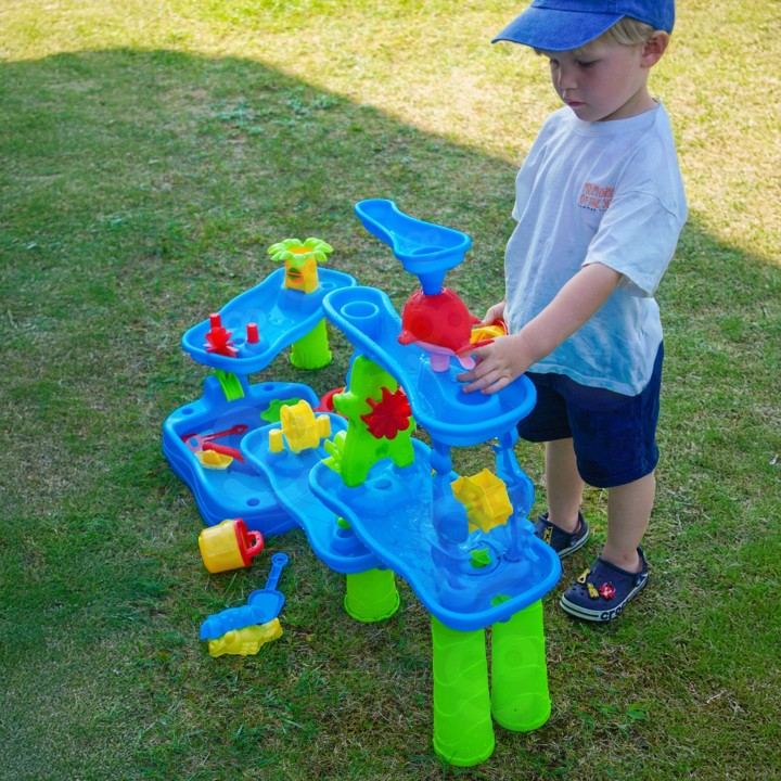 WOOPIE Aquapark 6 in 1: Water Table, Sandbox, Water Track