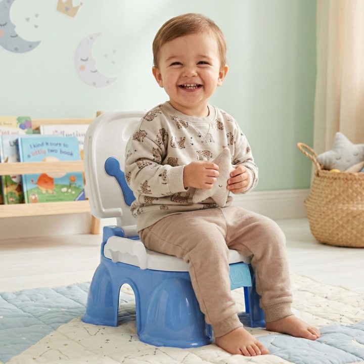 WOOPIE BABY Nocnik 3w1 z Muzyką, Krzesełko i Stopień dla Dziecka